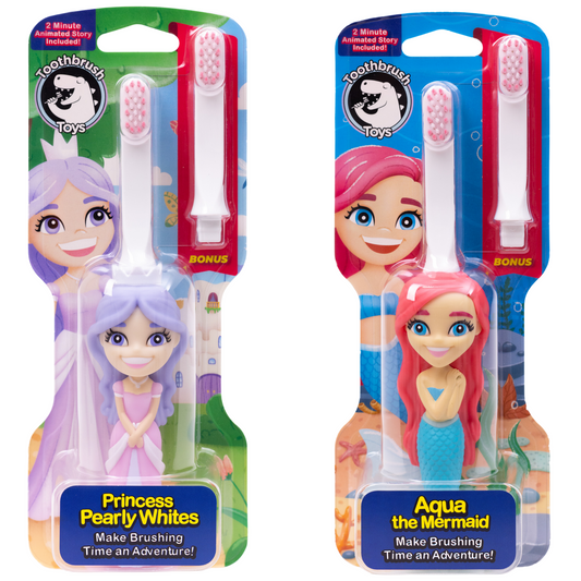 Aqua the Mermaid and Princess Pearly Whites